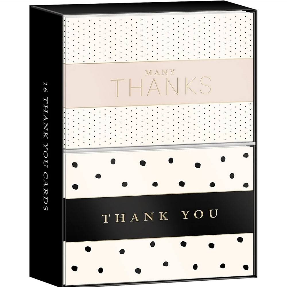 🆕Thank You Cards with Envelopes - 16 Count - NEW